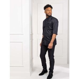 Le Nouveau Chef Fabian koksjas; Kledingmaat XS; zwart