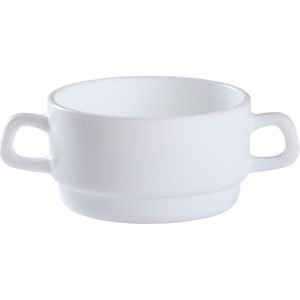 Arcoroc Soepkom Restaurant; 310 ml, 10.2x5.8 cm (ØxH); wit; rond; 24 stuk / verpakking