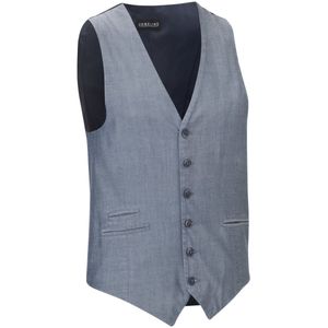JOBELINE Heren gilet Blake; Kledingmaat 44; lichtblauw