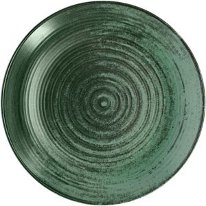 VEGA Plat bord Etana; 17 cm (Ø); groen; rond; 6 stuk / verpakking