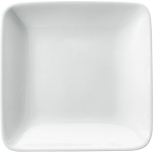 VEGA Bord Damaskus vierkant; 19x19x2.7 cm (LxBxH); wit; vierkant; 6 stuk / verpakking