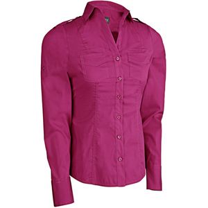 JOBELINE Damesblouse Kate lange mouw; Kledingmaat 34; braam