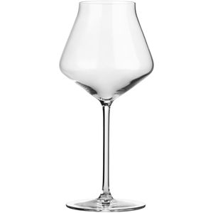 VEGA Rode wijnglas Melissa met vulstreepje; 550ml, 6.5x23.4 cm (ØxH); transparant; 0.2 l vulstreepje, 6 stuk / verpakking