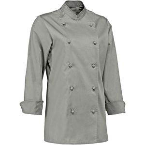 PULSIVA Dameskoksbuis Pauline lange mouw; Kledingmaat 44; lichtgrijs