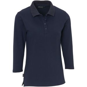 JOBELINE Dames poloshirt Cato driekwart mouw; Kledingmaat 2XL; navy