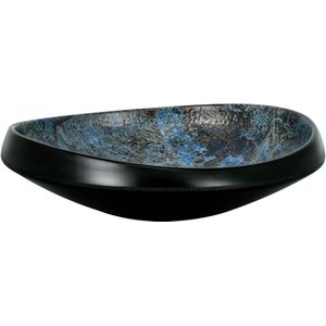 VEGA Serveerschaal Tusa rond; 295ml, 16x4.5 cm (ØxH); zwart/donkerblauw; rond; 6 stuk / verpakking