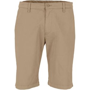 JOBELINE Heren korte broek Chino; Kledingmaat 58; beige