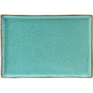 VEGA Schaal Sidina rechthoekig; 35x26x2 cm (LxBxH); turquoise; rechthoekig; 2 stuk / verpakking