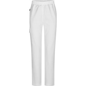JOBELINE Dames-cargobroek Mandy; Kledingmaat 52; wit