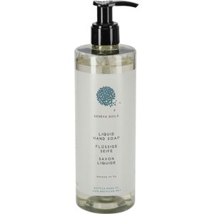 V-Touch Zeep Geneva Guild in pompdispenser; 380 ml; transparant; 18 stuk / verpakking