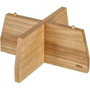 VEGA Voetelement Fenra; 20x20x9.15 cm (LxBxH); eiken