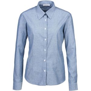 PULSIVA Damesblouse Branda lange mouwen; Kledingmaat 48/50; blauw