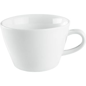PULSIVA Koffiekopje Rio; 200ml, 9x6.2 cm (ØxH); wit; rond; 6 stuk / verpakking