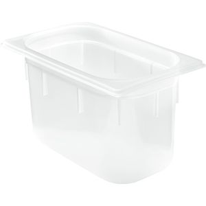 PULSIVA GN-Bak Risa 1/4; Maat GN 1/4, 3700 ml, 26.5x16.2x15 cm (LxBxD); transparant