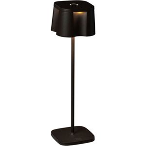 Konstsmide Led-tafellamp Nice; 10x36 cm (ØxH); zwart