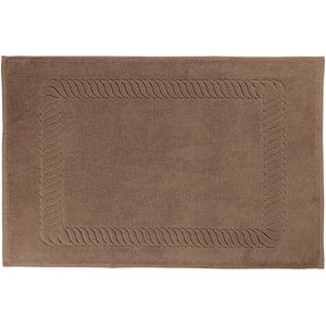 ERWIN M. Badmat Bermuda; 50x70 cm (BxL); choco