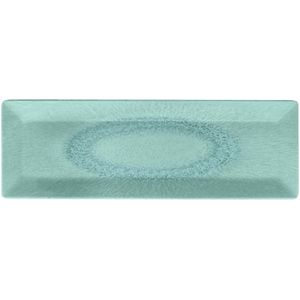VEGA Presentatieschaal Torto rechthoekig; 31x10.5x1.8 cm (LxBxH); turquoise/blauw; rechthoekig; 6 stuk / verpakking