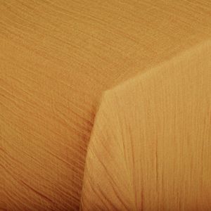 ERWIN M. - Silena - Tafelkleed - Mosterd - 80x80 cm - Vierkant