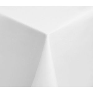 ERWIN M. Tafelkleed Countryline hoekig; 100x100 cm (BxL); wit; vierkant