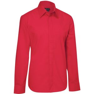 JOBELINE Overhemd Fabrice lange mouw; Kledingmaat 37/38; rood