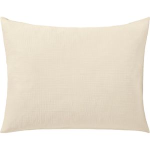 ERWIN M. Kussensloop Libra Musselin; 60x90 cm (LxB); beige