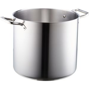 PULSIVA Soeppan Cook; 15400ml, 28x25 cm (ØxH); zilver; rond