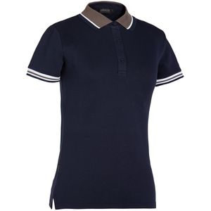 JOBELINE Damespolo Cato Line; Kledingmaat XS; navy