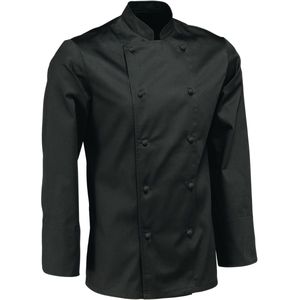 PULSIVA Koksbuis Paolo lange mouw; Kledingmaat 56; zwart