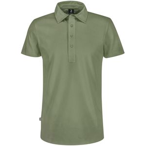 JOBELINE Herenpolo Oliver; Kledingmaat M; olijf