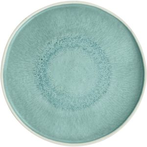 VEGA Bord Torto rond; 21x2 cm (ØxH); turquoise/blauw; rond; 6 stuk / verpakking