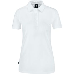 JOBELINE Damespolo Oliver; Kledingmaat S; wit