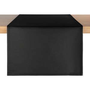 ERWIN M. Tafelloper Emporia; 40x130 cm (BxL); zwart; rechthoekig