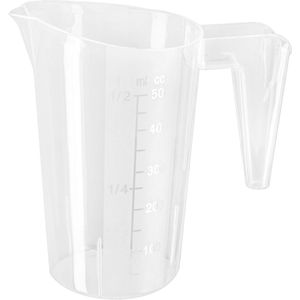 PULSIVA Maatbeker stapelbaar ; 500ml; wit