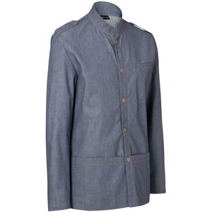 JOBELINE Heren serveerjas May denim; Kledingmaat 50; denim licht