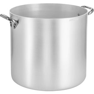 Agnelli Soeppan Aluminio; 33600ml, 36x34 cm (ØxH); zilver; rond