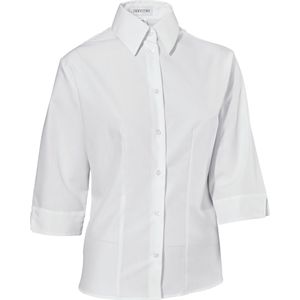 JOBELINE Damesblouse Filipa 3/4 mouw; Kledingmaat 50; wit