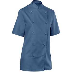 PULSIVA Dameskoksbuis Pauline korte mouw; Kledingmaat 48; donkerblauw