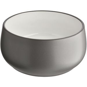 VEGA Schaal Nessa rond; 1900ml, 18x9 cm (ØxH); grijs/wit; rond; 2 stuk / verpakking