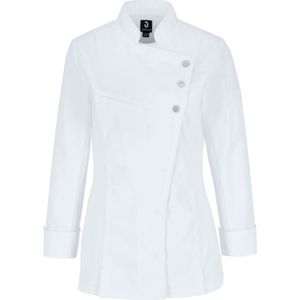JOBELINE Dames koksbuis Lewis; Kledingmaat 34; wit