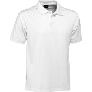 JOBELINE Herenpolo Fly korte mouw; Kledingmaat 3XL; wit
