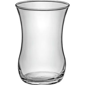 LAV Theeglas Klassik; 115 ml, 5.7x8.3 cm (ØxH); transparant; 6 stuk / verpakking