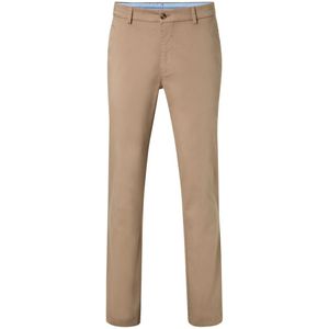JOBELINE Herenbroek Chino toelopende pasvorm; Kledingmaat 48; beige
