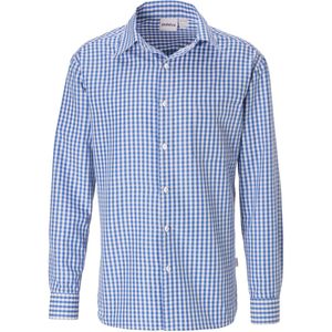 PULSIVA Overhemd Tom; Kledingmaat 43/44; blauw/wit