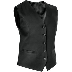 JOBELINE Damesgilet Bistro; Kledingmaat 34; zwart