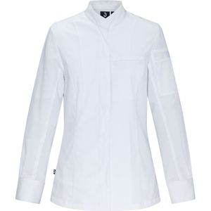 JOBELINE Dames koksbuis Marco lange mouw; Kledingmaat 46; wit