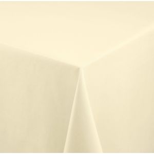 ERWIN M. Tafelkleed Konstanz vierkant; 130x130 cm (BxL); crème wit; vierkant