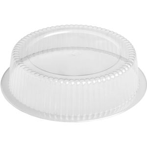Contital Kunststof deksel past op 770 ml schaaltje; 18x4.4 cm (ØxH); transparant; rond; 100 stuk / verpakking
