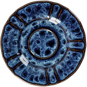 VEGA Soepbord-/cappuccinoschotel Amelina; 12 cm (Ø); blauw; rond; 6 stuk / verpakking