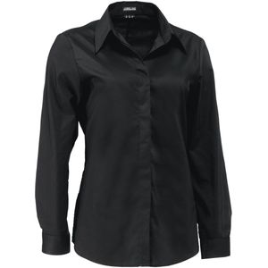 JOBELINE Damesblouse Fiore lange mouw; Kledingmaat 34; zwart