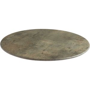 Topalit Tafelblad Finando rond; 70 cm (Ø); beton; rond